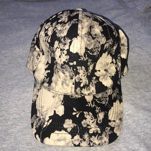 Floral dad cap